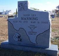 Texas Shaped Monument 